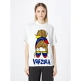 thumbnail image 1 of Venezuela For Girl Venezuelan Flag for Women Venezolana T-Shirt Tee For Adult, Men, Women, Teen, Teenager, Adolescent, Youth, 1 of 5
