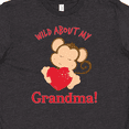 thumbnail image 4 of Inktastic Wild About my Grandma Youth T-Shirt, 4 of 5