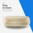 thumbnail image 6 of Frieling Proofing Basket, Brotform Bread Rising Banneton and Serving Basket, Rectangle, 12-inch by 5.5-inch, 6 of 7