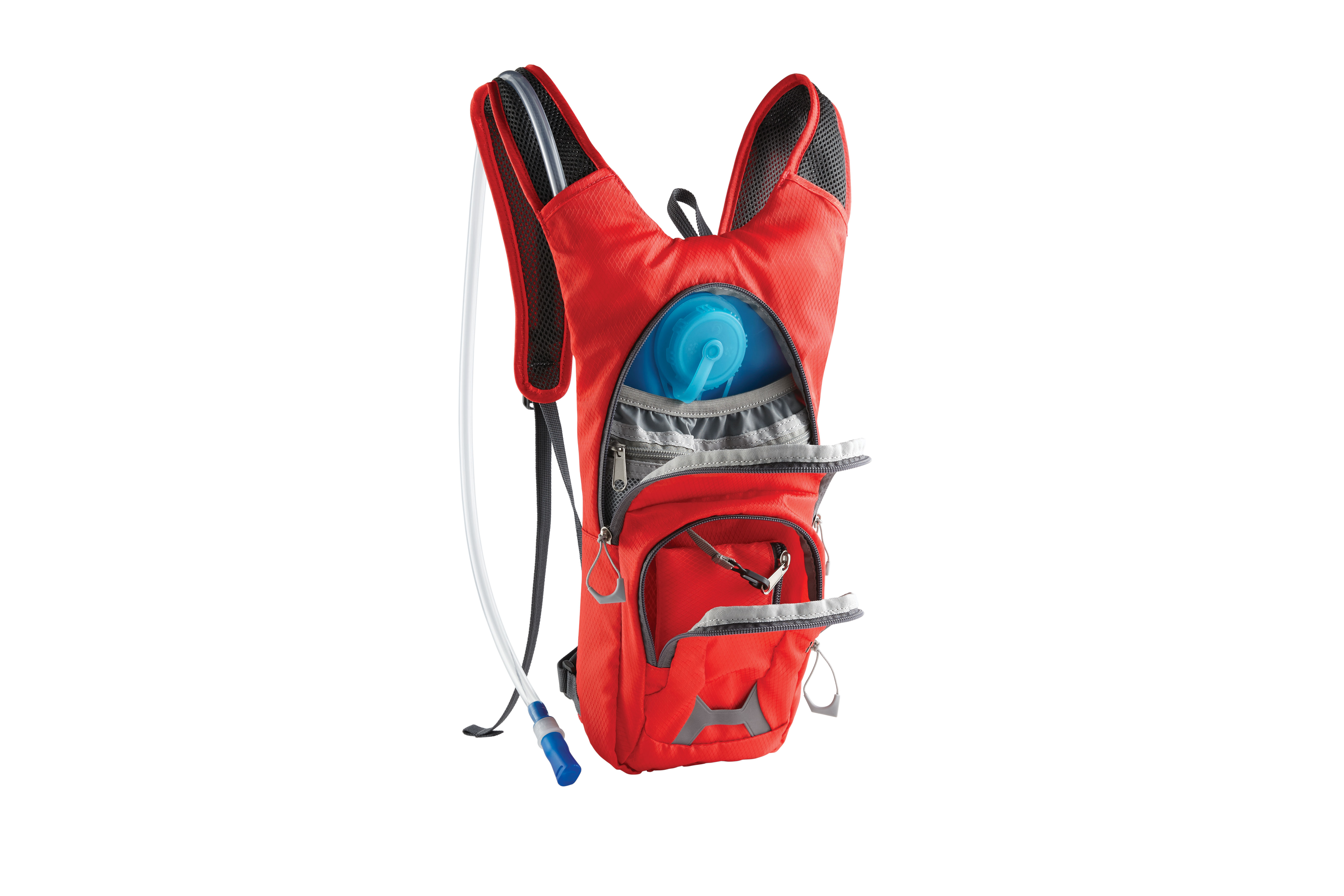 Ozark Trail 5 Ltr Adult Hydration Hiking Backpack, Unisex, Red - image 4 of 5