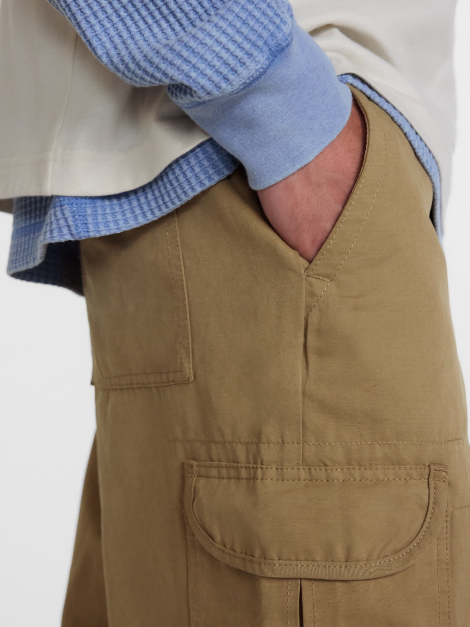 No Boundaries Loose Fit Cargo Pants, Men's XS-4XLT