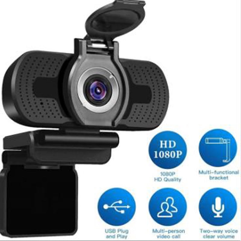 decaan salaris nooit Webcam Privacy Cover Lens Cover Cap Hood for Logitech HD Pro C920 C922 C930e  - Walmart.com