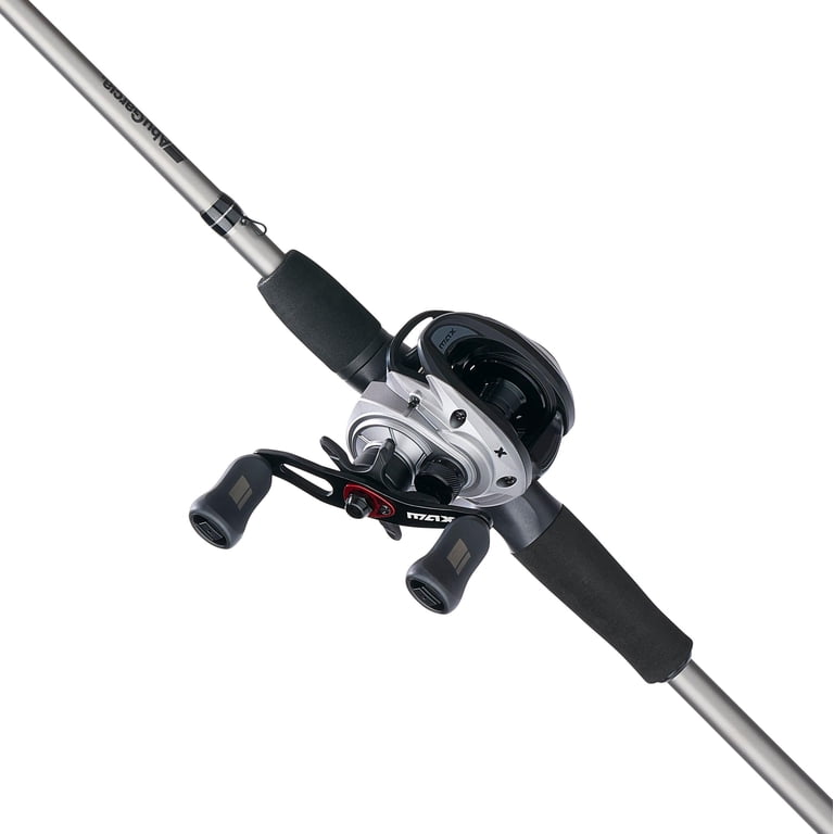 Abu Garcia Max X Baitcast Fishing Combo, 6'6