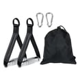 thumbnail image 4 of Almencla Exercise Handles Anti Slip for Cable Machine Pulleys Home Gym Weight Lifting black, 4 of 8