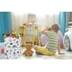 thumbnail image 4 of Cesta de lavandería para niños, cesta plegable de lona, cesta de almacenamiento para niños, para el hogar, oficina, organizador de juguetes, decoración del hogar, 4 of 7