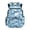 Blue Shark, variant on Camo T-Rex Kids Backpack for School Teen Boys Hiking, Breathable Daypack with Side Pocket, Large Capacity Lightweight Schoolbag for Outdoor Vacation