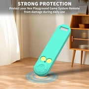Silicone Case with Lanyard for Nex Playground Remote – Shockproof Anti-Slip, Green
