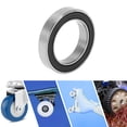 thumbnail image 2 of Unique Bargains 6803VV Deep Groove Ball Bearings P5 17x26x5mm Lubricated Bearings Double Rubber Seal Black Silver Tone Scooter Skateboard Wheel, 2 of 6