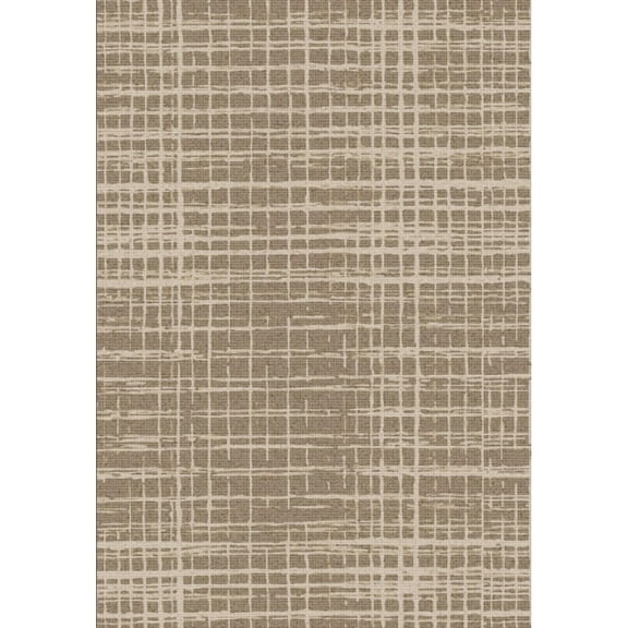 Geetinfly 10*13FT Area Rugs 1200Gsm 100% Polyester Rug 350Gsm Velvet Weight Pearl Velvet Washed Back Folding Imitation Print Carpet - Modern - Cross Camel tone