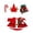 Multicolor A, variant on AuroraX Porch Goose Clothes Set 23" Santa Claus Costume Porch Goose Christmas Outfit 17-19 In Funny Winter Porch Goose Accessories Porch Duck Clothing Outdoor Decor