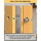 thumbnail image 5 of Herramienta de Embutir para Pestillo de Puerta, Kit de Instalación para Puertas de Madera de 1-3/4 Pulgadas o 1-3/8 Pulgadas Espesor con Perforadora para Cerradura Puerta A, 5 of 5