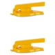 thumbnail image 3 of Ounissouiy Máquina para hacer bolas de hervida con mango, prensador antiadherente, herramienta de prensa de alimentos , cocina, restaurante, Amarillo 2Conjunto, 3 of 6