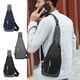 thumbnail image 1 of Ganfancp Bolsa de Pecho, Bolso Cruzado de Los Hombres, Bolso de Hombro Ocasional, Bolso Cruzado Coreano de Los Hombres de Los Deportes Ligeros, Pequeña Mochila Al Aire Libre, Bolso Colgante, Etiqueta, 1 of 6
