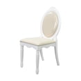 thumbnail image 1 of ACME 01689 Flora Chair, White Finish, 1 of 5