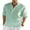 Green, variant on TSEXIEFOOFU Mens Long Sleeve Shirts Cotton Linen Button Down Beach Casual Summer Shirts