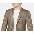 thumbnail image 2 of Ralph Lauren Men's Classic Fit UltraFlex Stretch Tan Plaid Sport Coat Brown Size 40, 2 of 3