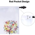 thumbnail image 2 of Season Art Tree A Blackout Curtain Rod Pocket 84in 2panel, 2 of 5