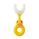 thumbnail image 1 of Qarigey Paquete de 2 cepillos de en forma de U para niños pequeños, cepillos de limpieza de 360 ​​grados con mango, cuidado de la boca, cuidado de los oídos Qarigey CE011408-00, 1 of 6