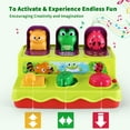 thumbnail image 2 of Interactive Pop Up Animals Toy for Toddlers with Music, Animal Sounds, Educational STEM Early Development - 35163M, 2 of 4