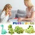 thumbnail image 4 of Soft & Cuddly Dino Stuffed Animal, Adorable Dinosaur Plush Doll for Collectors, Birthday Gift, 4 of 6