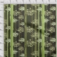 thumbnail image 4 of oneOone Cotton Jersey Olive Green Fabric Sea Craft Projects Decor Fabric Printed By The Yard 58 Inch Wide, 4 of 4