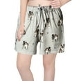 thumbnail image 2 of Bulldog Pajama Shorts Women - Super Soft and Comfortable - Perfect for Bulldog Gifts - Womens Lounge Shorts, 2 of 5