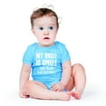 thumbnail image 2 of My Uncle Is Single, Ask Mom For Details - Baby Wingman - Cute One-Piece Infant Baby Bodysuit, 2 of 4