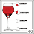 thumbnail image 2 of Vikko Small Wine Glasses, 8.75 Ounce Wine Glass, Set of 6 Stemmed Wine Glasses for Red and White Wine, Thick and Durable Wine Glasses, Clear Glasses for Wine…, 2 of 6