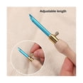 thumbnail image 4 of 17Pcs Punch Needle Kit Punch Needle Embroidery Kits Adjustable Punch Needle Tool, Wooden Handle Embroidery Pen, 4 of 5