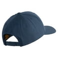 thumbnail image 4 of US Air Force Veteran with Flag Embroidered Retro Cotton Blend Snapback Cap - Navy OSFM, 4 of 5