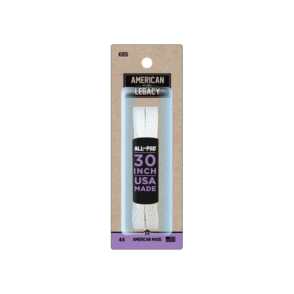 American-Legacy Athletic Narrow Flat White 30"