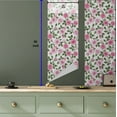 thumbnail image 5 of Ambesonne Vintage Floral Peel & Stick Wallpaper for Home, Roses Plain Back Art, 13"x36", Pastel Pink Olive Green, 5 of 5