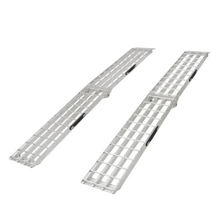 Aluminum Folding Ramps >> 90 Aluminum Folding Loading Ramps For Garden Equipment Lawn Aluminum Folding Ramps >> 90 Aluminum Folding Loading Ramps For Garden Equipment Lawn