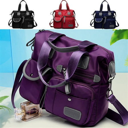 Mummy Bag Travel Multi Pocket Tote Large Capacity Crossbody Shoulder Bag Ladies (Best Travel Tote 2019)