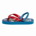 thumbnail image 3 of Disney Mickey Mouse Boy Toddler Flip Flops with Back Strap, Blue Red, 7-8, 3 of 7