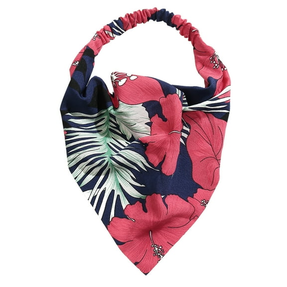 Bilqis 1PC Chiffon Hair Bandanas Print Floral Hair Scarf Elasticity Headband