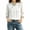 White06, variant on Going Out Tops Chinese Frog Button Embroidered Cotton Linen Blouse, 3/4 Sleeve Mandarin Collar Loose Spring Summer Pullover Top Plus Size Tops for Women