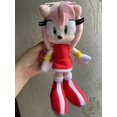thumbnail image 4 of 2023 20CM Nuevo juguete de peluche japonés rosa Amy rose Black Shadow Yellow Double Tails Linda muñeca de dibujos animados para niñas Regalos de cumpleaños y Navidad, 4 of 5
