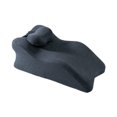 thumbnail image 2 of Almohada para piernas, cojín de apoyo para piernas, cuña ergonómica para reposapiernas, almohada multifuncional para dormir, almohada para pies, Negro, 2 of 9