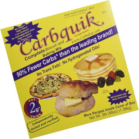 Carbquik Baking Biscuit Mix (48oz) 3 lb. box