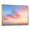 thumbnail image 3 of Designart "Skies Like Cotton Candy I" Oversized Landscapes Framed Wall Art - Traditional Pink Sky Entryway Framed Wall Art Print, 3 of 7