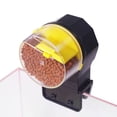 thumbnail image 2 of Alimentador automático de peces con temporizador inteligente para acuario, dispensador de alimento para peces, ideal para alimentar tortugas y peces de colores, color amarillo., 2 of 5