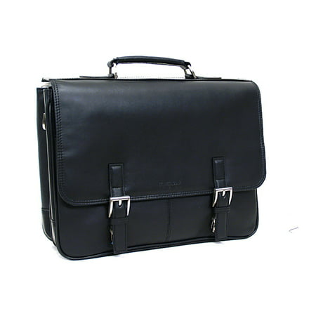 Kenneth Cole Reaction Business and Luggage Leather Flapover Portfolio in