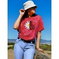 thumbnail image 2 of Be Kind Daisy Tie Dye Crystal Women -Image by Shutterstock, Female XX-Large, 2 of 4