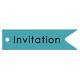 thumbnail image 1 of Custom Word Personalized Thin Hand Tag Wedding Party Favor Paper Hang Tag - Colors Available, 1 of 1