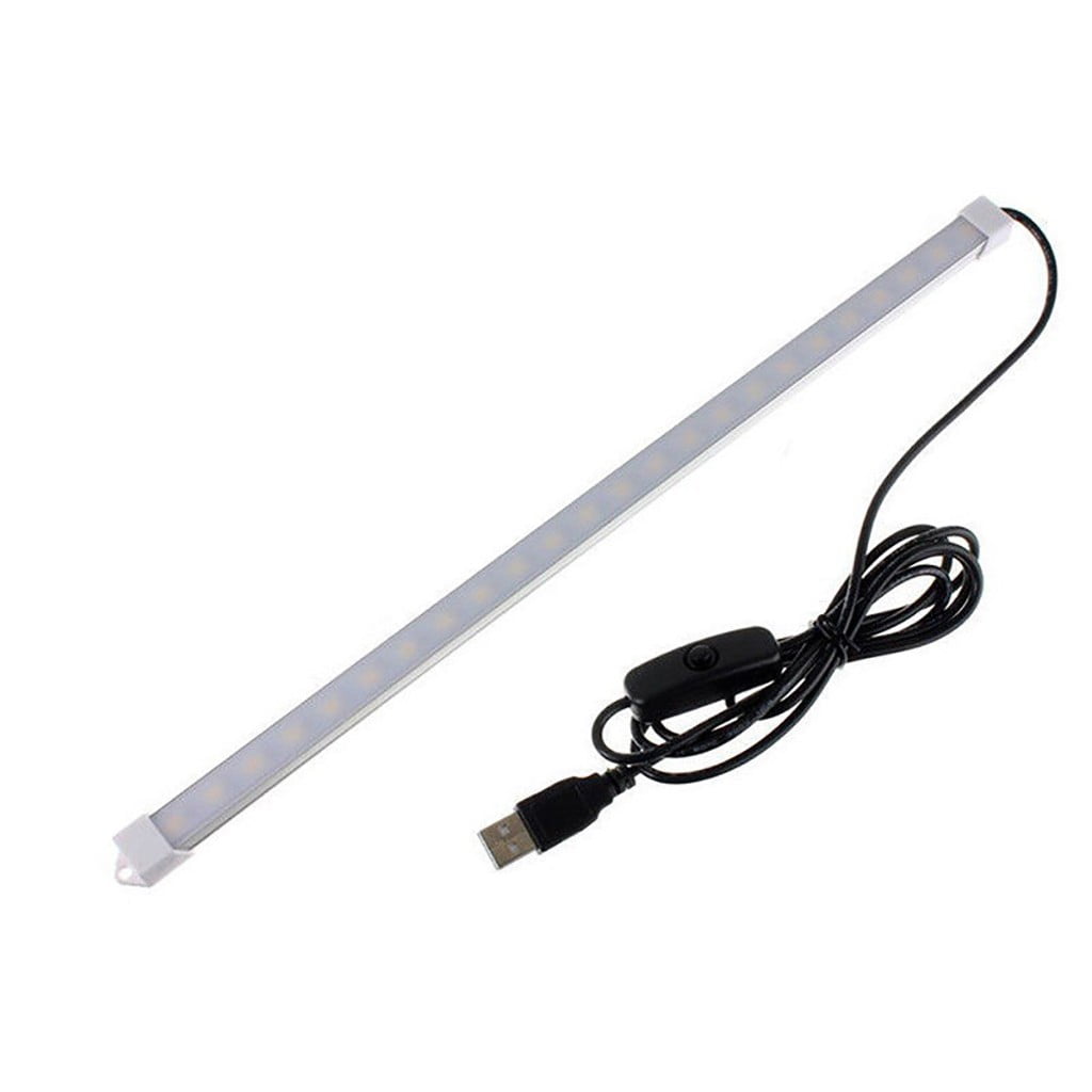 Off Switch DF Portable USB 5V LED Hard Strip Bar Light Tube Light Lamp With On 
