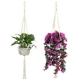 thumbnail image 7 of Unique Bargains Flower Pot Holder DIY Hanging Rope 39.4” Handmade, 7 of 7