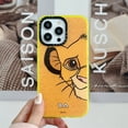 thumbnail image 4 of El Rey León iPhone 14 Pro Max Simba Funda De Carácter Para 12 11 TPU Suave A Prueba De Golpes X XS XR Proteger 13 Amistad En El Salvaje Caso, 4 of 4