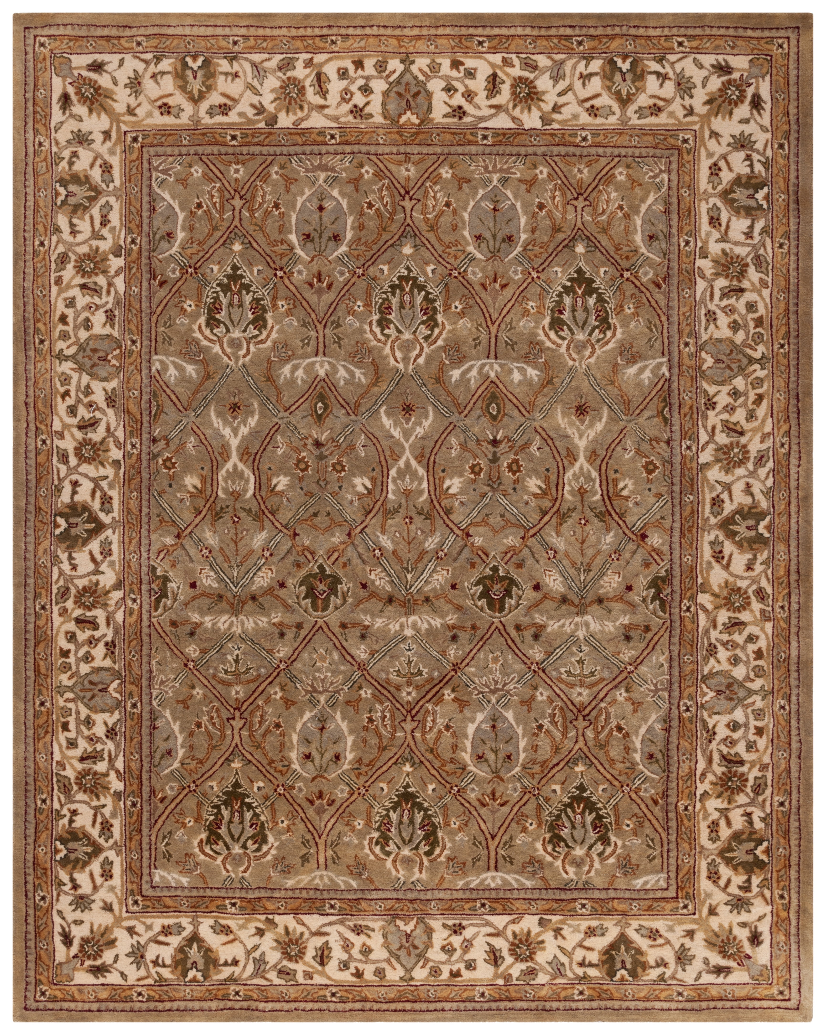 SAFAVIEH Persian Legend Adrian Oriental Area Rug, Light Green/Beige, 9'6" x 13'6"