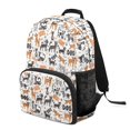 thumbnail image 2 of POLERO 17 Inch Backpack for Girls, Polyester Adjustable Padded Straps Comfortable School Backpack, Puppy Pattern, 2 of 10